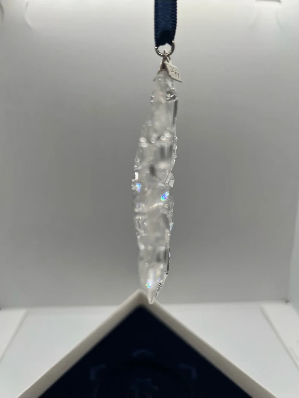 Swarovski Crystal 1999 Annual Christmas Ornament w/ Box